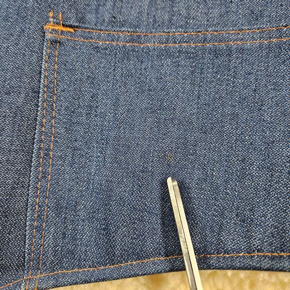 Vintage Sherpa Lined Denim Vest Mens M Madewell USA Made Workwear Western Cowboy - Picture 5 of 13